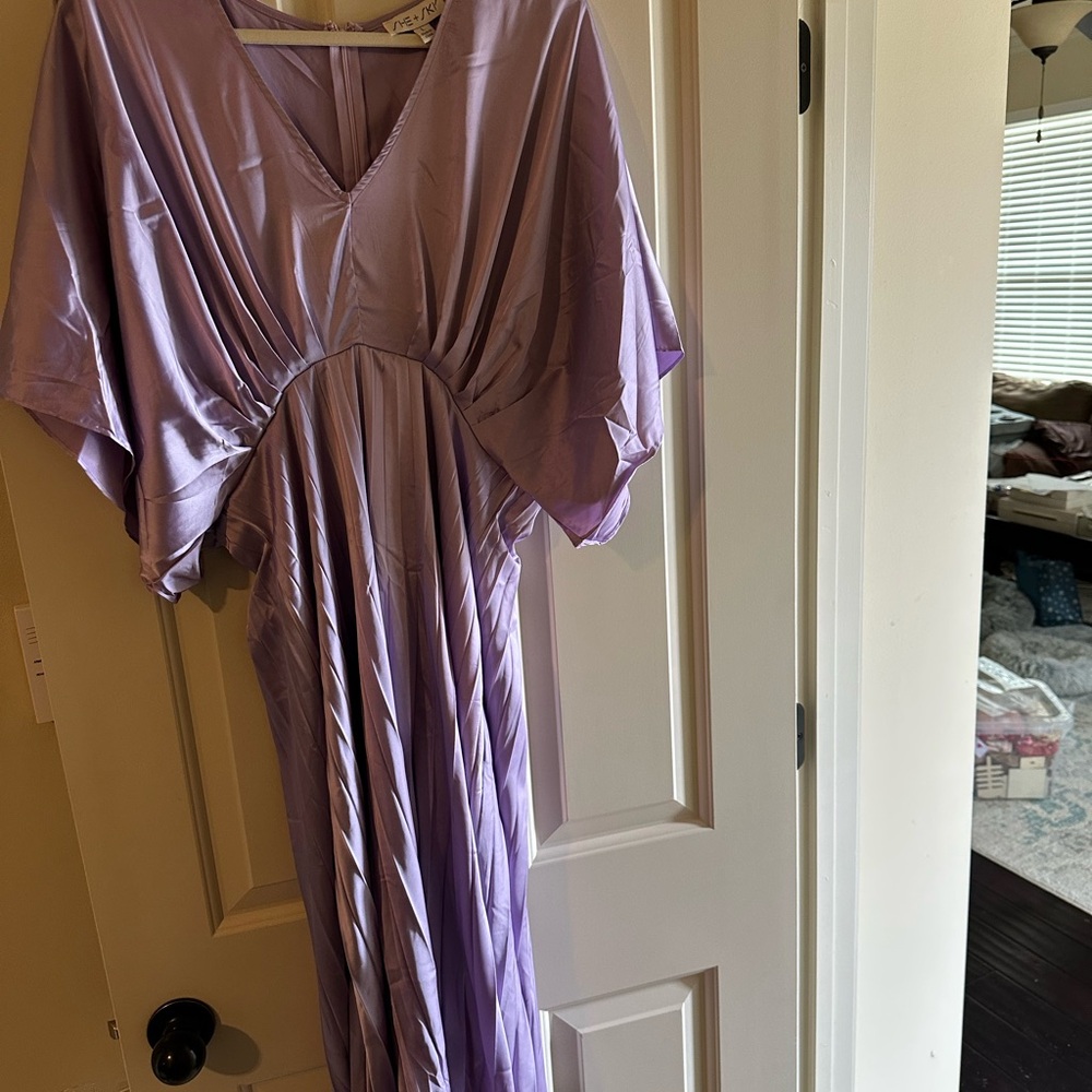 Elegant Purple Dress